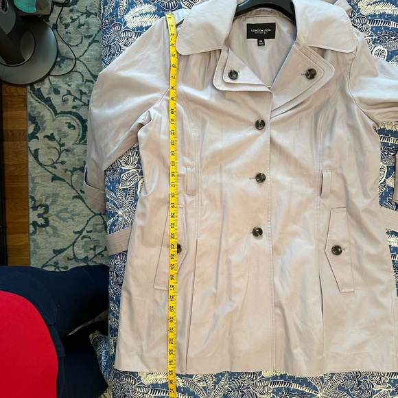 London Fog XXL Purple/Violet Trench Rain Coat - Picture 10 of 11